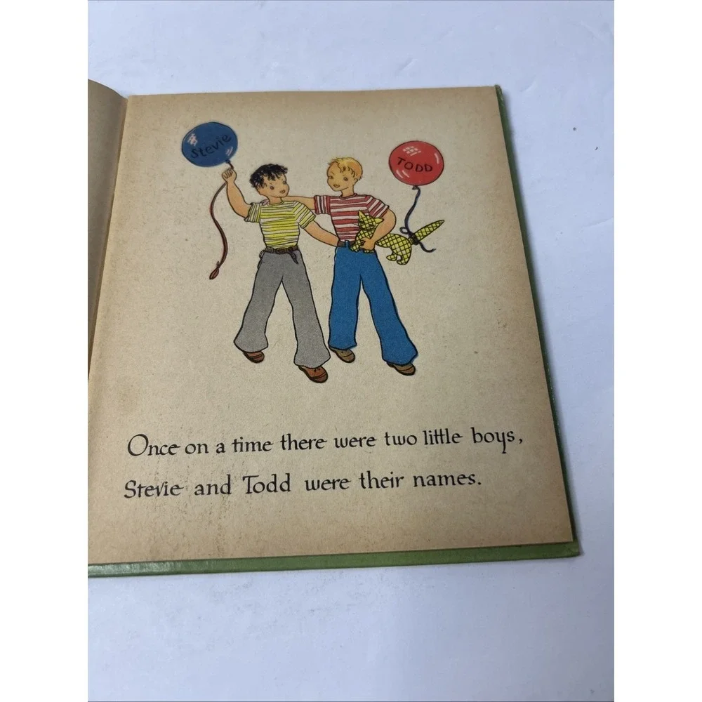 Vintage 1948 Toy Party Whitman Tell A Tale book Til B. Christopher illus. Wysse